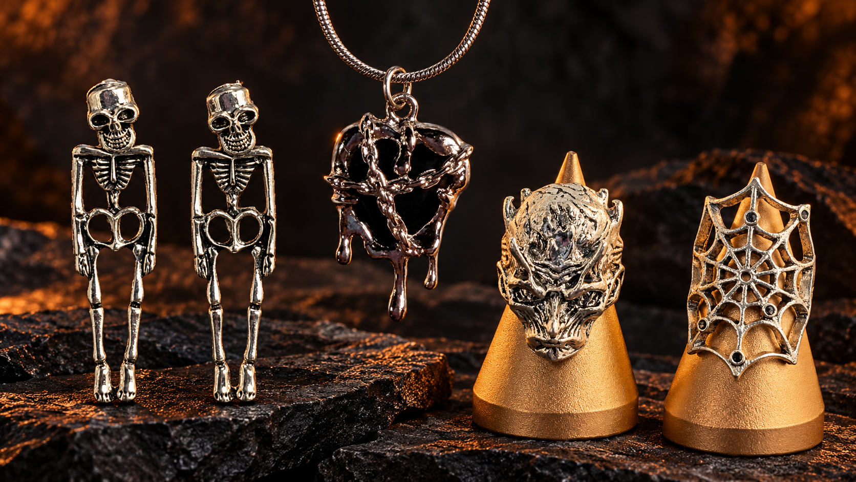 Accesorios para Halloween: 4 piezas originales para un look misterioso