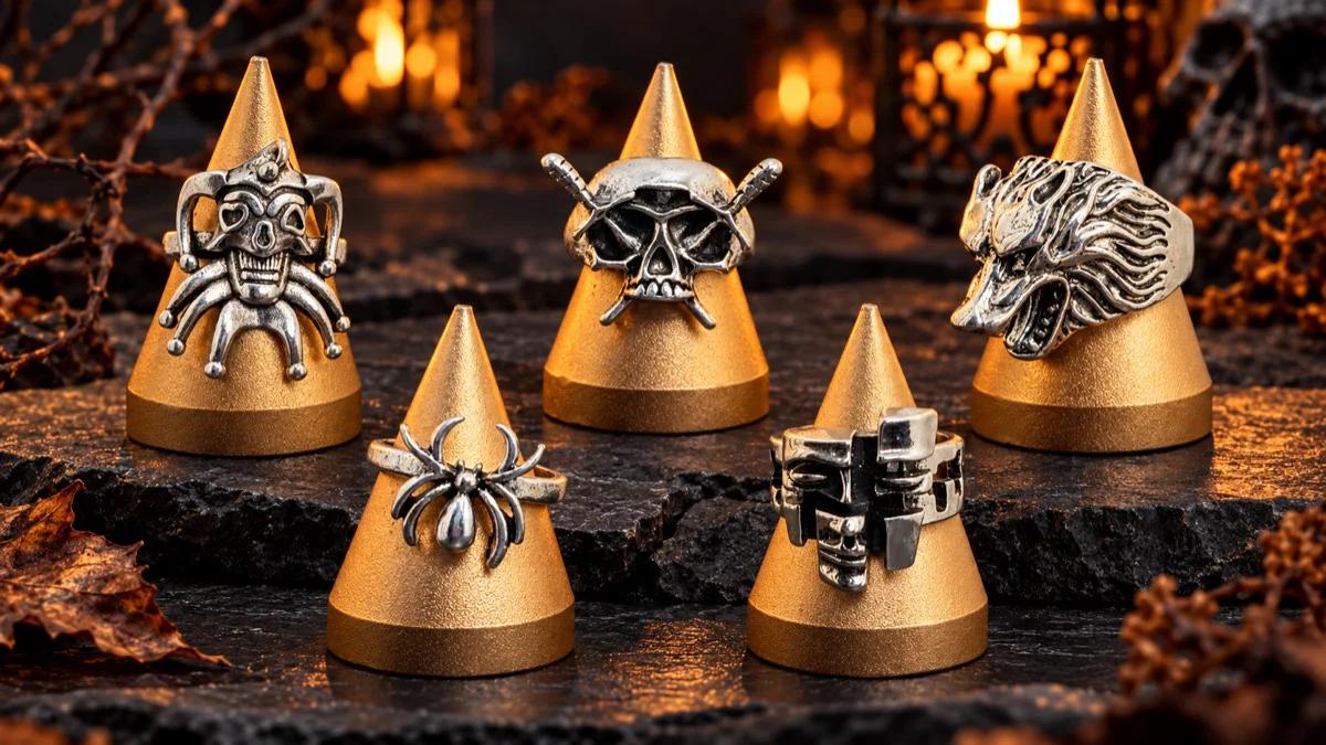 Accesorios para Halloween: 5 anillos con personalidad para un look misterioso